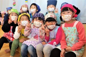 幼稚園マスク
